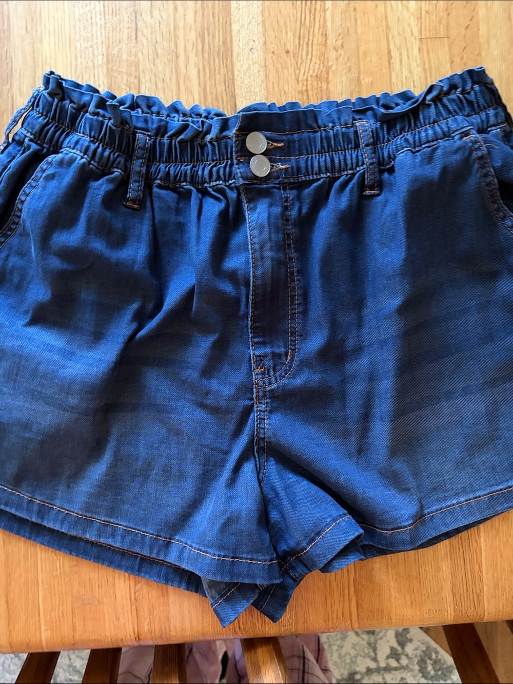 Paper bag shorts